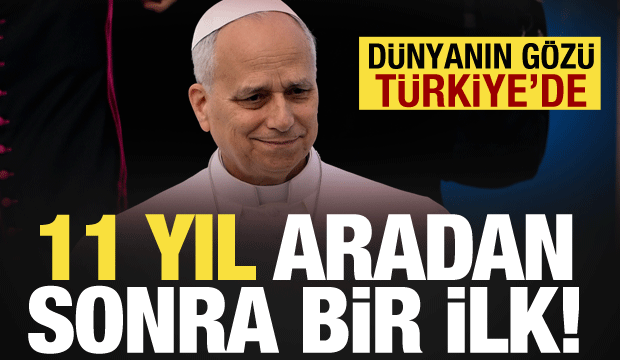 Vatikan Devlet Başkanı Papa 14. Leo Türkiye'de: Anıtkabir'i ziyaret etti!