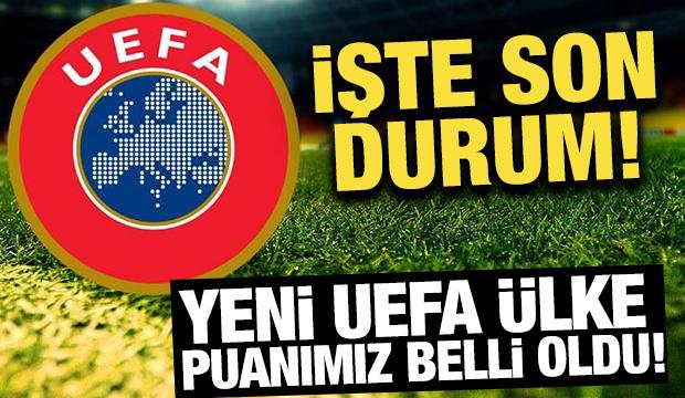 Yeni UEFA ülke puanımız belli oldu! İşte son durum