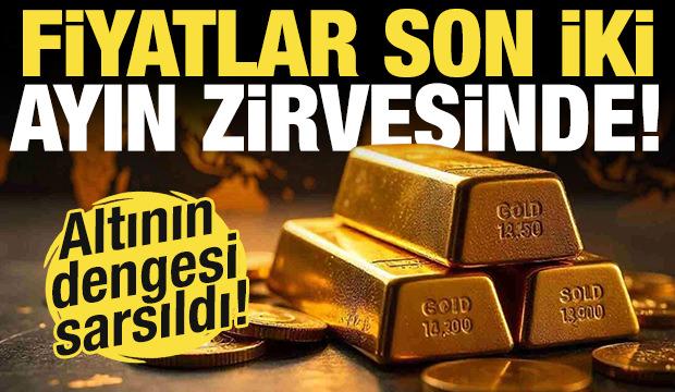 Yeniden yükselişe geçti! Altın son iki haftanın zirvesinde!