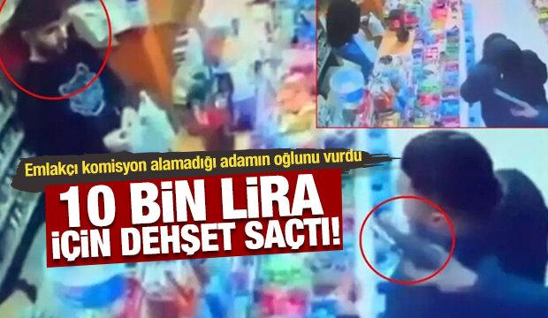 10 bin lira için dehşet saçtı! Emlakçı komisyon alamadığı adamın oğlunu vurdu