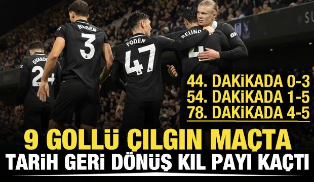 5-1'den 5-4'e getirdiler! 9 gollü çılgın maçta tarihi geri dönüş kıl payı kaçtı