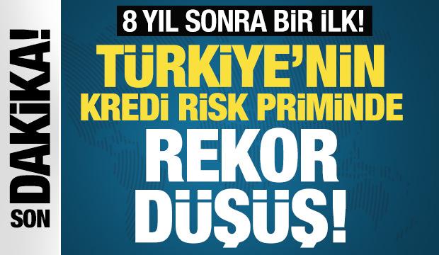8 yıl sonra bir ilk: Türkiye'nin 5 yıllık kredi risk priminde rekor düşüş!