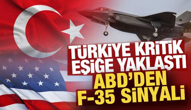 ABD'den Türkiye açıklaması! F-35 sinyali verildi