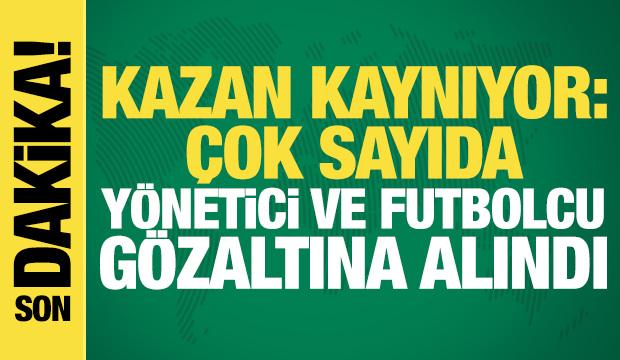 Bahis soruşturması: Çok sayıda yönetici ve futbolcu hakkında gözaltı kararı