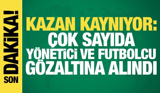 Bahis soruşturması: Çok sayıda yönetici ve futbolcu hakkında gözaltı kararı