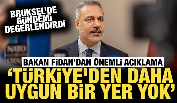 Bakan Fidan'dan NATO Toplantısı sonrası açıklama: Avrupa'da yeni sistem ortaya çıkacak!