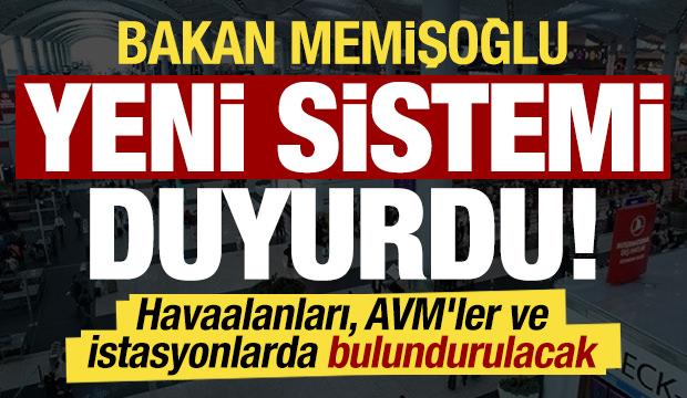 Bakan Memişoğlu duyurdu: Havaalanları, AVM'lerde bulundurulacak!