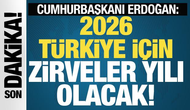 Cumhurbaşkanı Erdoğan: Türkiye'nin hedefi belli!