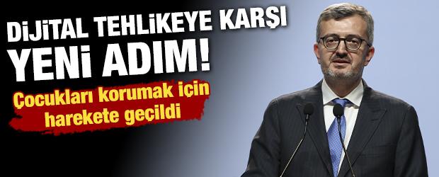Dijital tehlikeye karşı çocuklar için yeni adım: İletişim Başkanı Duran duyurdu!