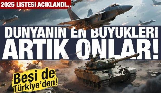 Dünyanın en iyi savunma şirketleri açıklandı! Türkiye'den 5 şirket listede....