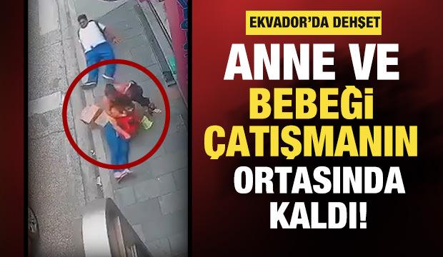 Elvador'da kucağındaki bebeğiyle yürüyen genç kadın çatışmada hayatını kaybetti