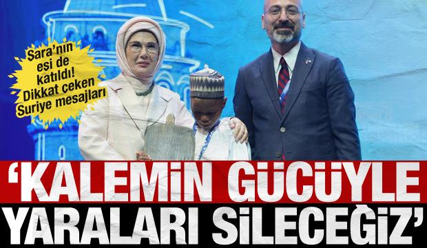 Emine Erdoğan 5. İstanbul Eğitim Zirvesi’nde konuştu