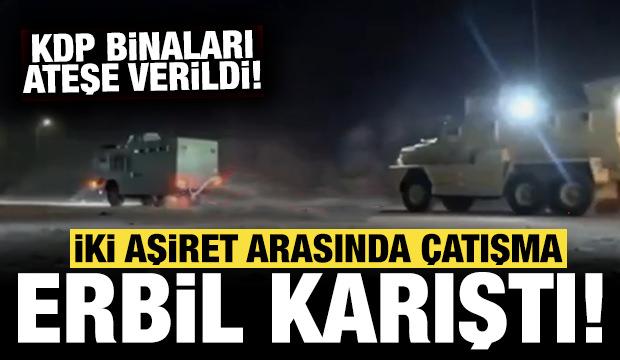 Erbil'de tansiyon yüksek: Herki aşireti ve Barzani güçleri arasında çatışma