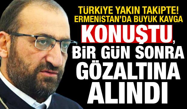 Ermenistan'da hükümet-kilise krizi büyüyor! Başpiskopos gözaltına alındı