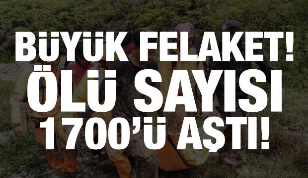 Güney Asya'da büyük felaket: Ölü sayısı 1700'ü aştı