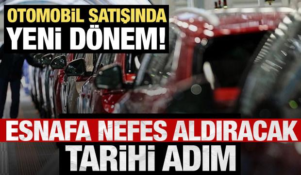 İkinci el otomobilde yeni dönem resmen başladı! Tarihi adım esnafa nefes aldıracak