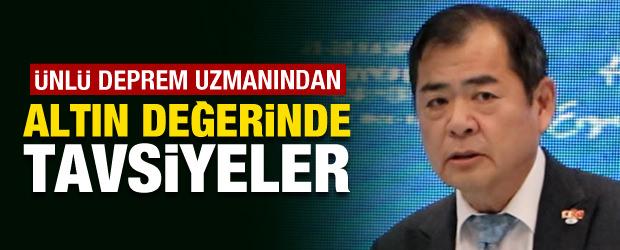 Japon deprem uzmanı: Deprem çantanıza tuz ve streç film de koyun