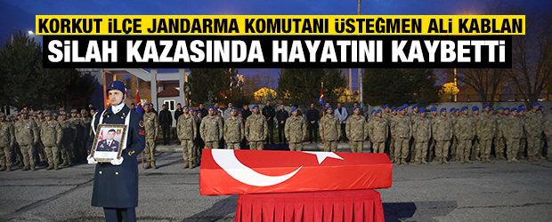 Korkut İlçe Jandarma Komutanı silah kazasında hayatını kaybetti