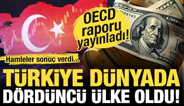 OECD açıkladı! Türkiye, dünyanın en hızlı büyüyen dördüncü ekonomisi oldu!