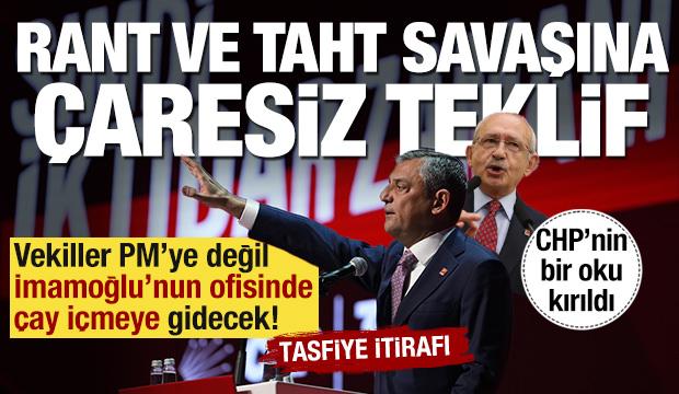 Özel’den iç kavga mesajı... PM’de sinsi hamle: Ok kırıldı! Vekil sürgününe ‘CAO’ formülü