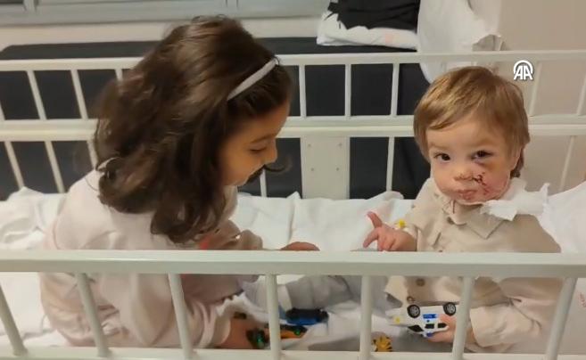  Pitbul saldırısına uğrayan minik Efe ailesiyle ilk kez buluştu