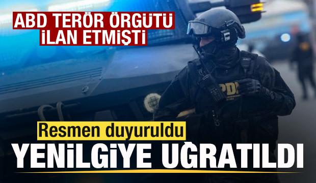 Son dakika: ABD terör örgütü ilan etmişti! Resmen duyuruldu: Yenilgiye uğratıldı