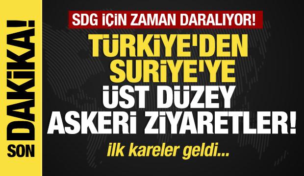 Son dakika... Şam'dan terör örgütüne gözdağı! Genelkurmay Başkanı Suriye'de!