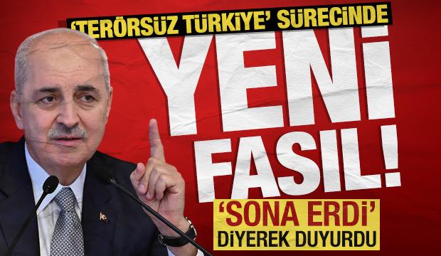 SON DAKİKA: TBMM Başkanı Numan Kurtulmuş: "Komisyonda dinleme faslı sona ermiştir"