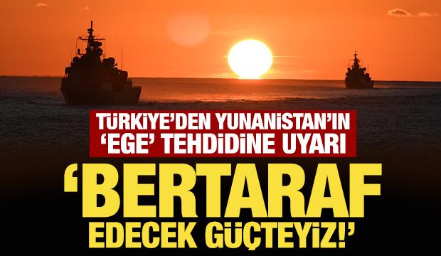Son Dakika: Yunanistan'ın Ege'yi 'kilitleme' planı! MSB'den net yanıt
