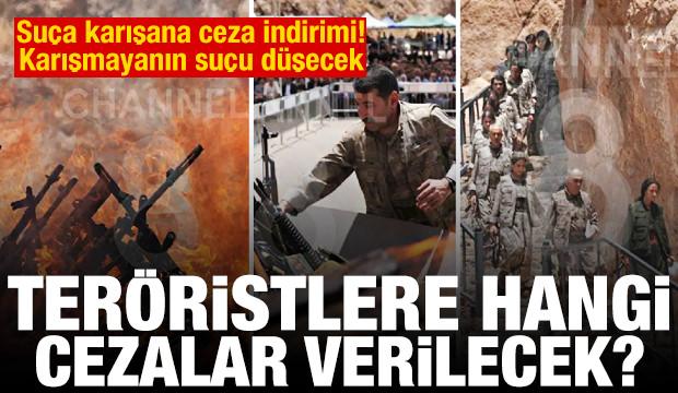 Suça karışan PKK'lıya ceza indirimi! Karışmayanın suçu düşecek