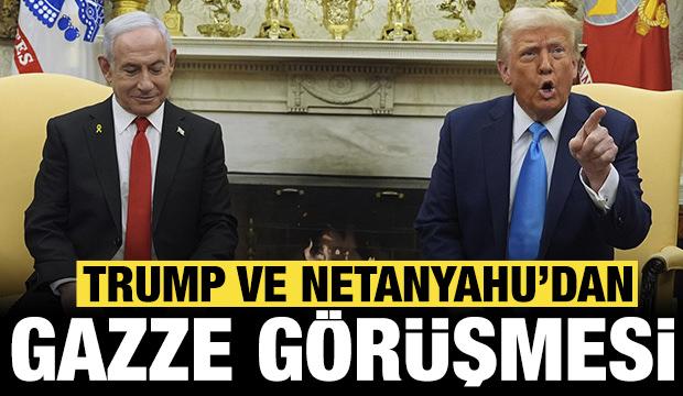 Trump ve Netanyahu'dan Gazze görüşmesi!