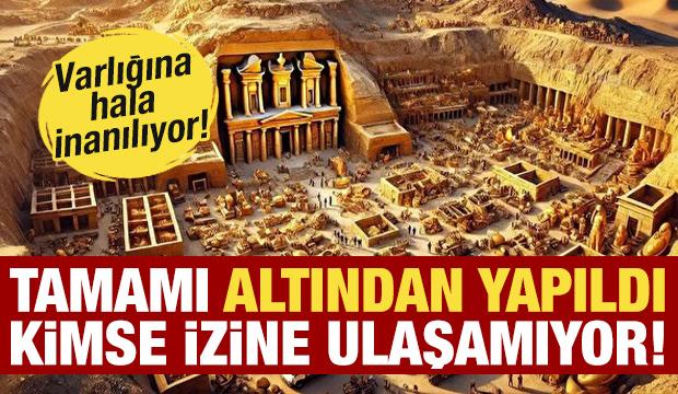 Varlığına hala inanılıyor! Tamamı altından yapıldı tek gecede kayboldu