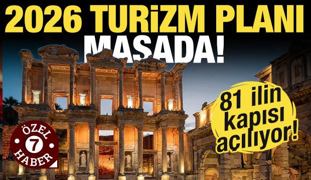 2026 turizm rotasını açıkladı: Yeni şehirler, yeni yasalar, yeni hedefler...
