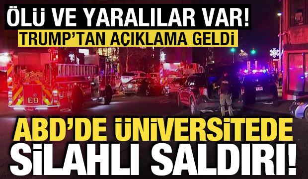 ABD'de üniversitede silahlı saldırı! Çok sayıda kişi vuruldu