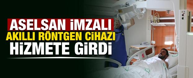 ASELSAN, yapay zeka destekli mobil röntgen cihazını hizmete sundu