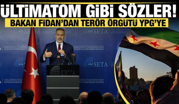 Bakan Fidan'dan önemli açıklamalar! Bir yılın ardından Suriye konferansında konuştu!