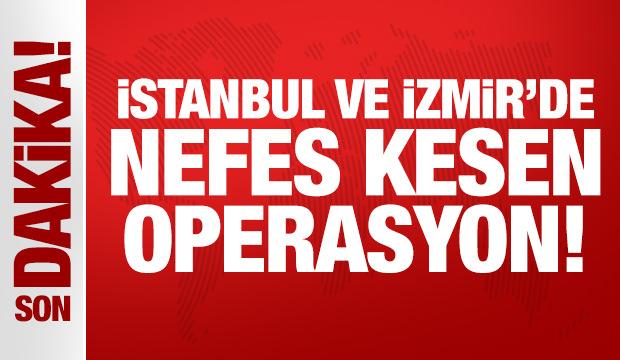 Bakan Yerlikaya duyurdu: İstanbul ve İzmir’de nefes kesen operasyon!