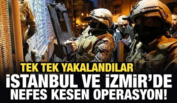 Bakan Yerlikaya duyurdu: İstanbul ve İzmir’de nefes kesen operasyon!