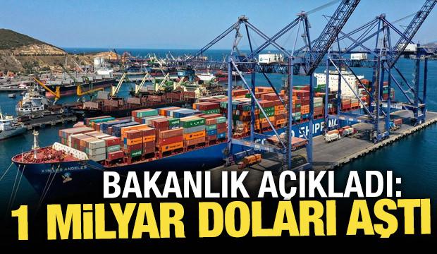 Bakanlık açıkladı: 45 il ihracatını artırdı, 31 il 1 milyar dolar barajını aştı