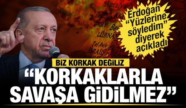 Başkan Erdoğan: Geri adım atarsak Allah'a da Gazze'ye de bunun hesabını veremeyiz