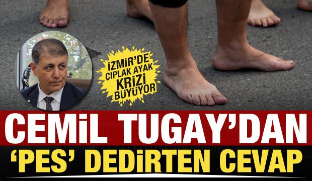 Belediyedeki kriz soruldu! CHP'li Cemil Tugay'dan 'pes' dedirten cevap