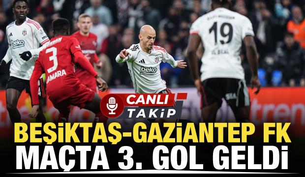 Beşiktaş-Gaziantep FK! CANLI