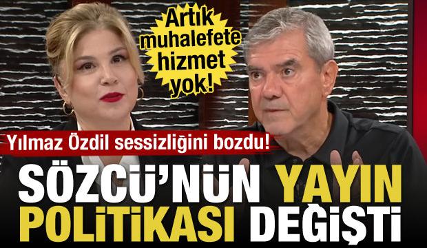 Canlı yayında ilan edildi! Sözcü yayın politikasını değiştirdi