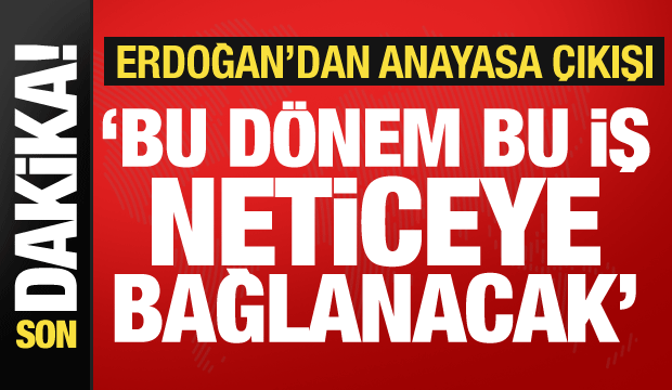 Cumhurbaşkanı Erdoğan'dan yeni anayasa mesajı: Şüpheye yer bırakmayacak!