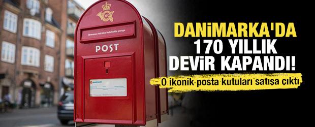 Danimarka'da  170 yıllık devir kapandı: O ikonik posta kutuları satışa çıktı...