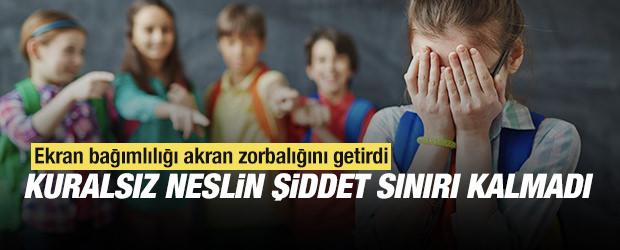 Ekran bağımlılığı akran zorbalığını getirdi: Kuralsız neslin şiddet sınırı kalmadı