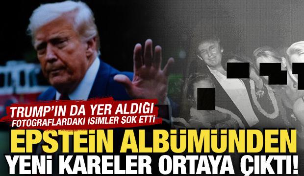 Epstein albümünden yeni kareler ortaya çıktı! Trump'ın da yer aldığı fotoğraflar şoke etti