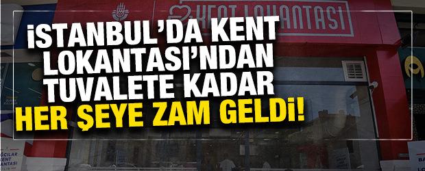 İBB, Kent Lokantası menüsüne yüzde 43 zam yaptı