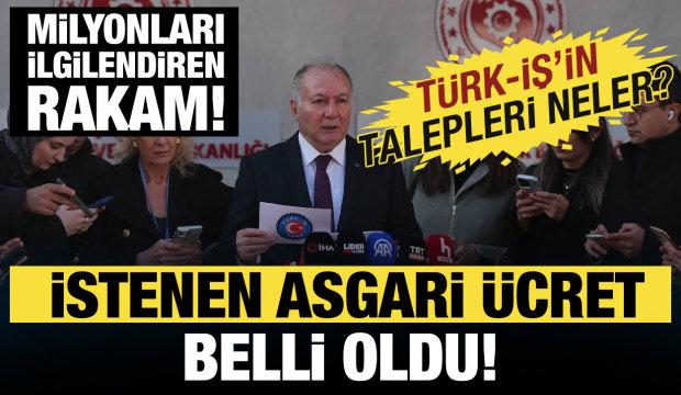 İstenen asgari ücret belli oldu! TÜRK-İŞ'in kapalı zarfında neler var?