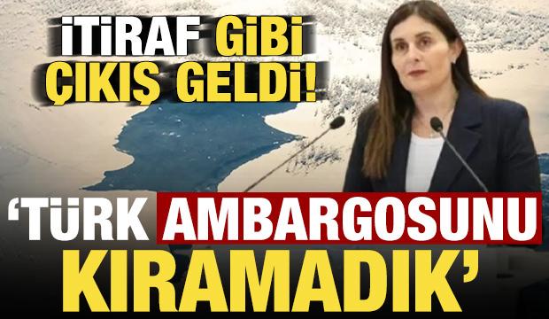 İtiraf gibi çıkış: Türk ambargosunu kıramadık!